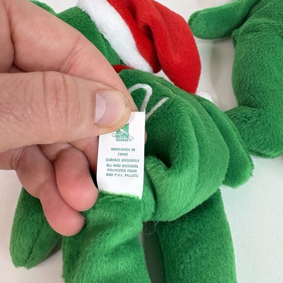 1998 MLB ALEX RODRIGUEZ #3 And David Justice Christmas BEAR BAMM BEANOS BEANIE - Picture 8 of 8